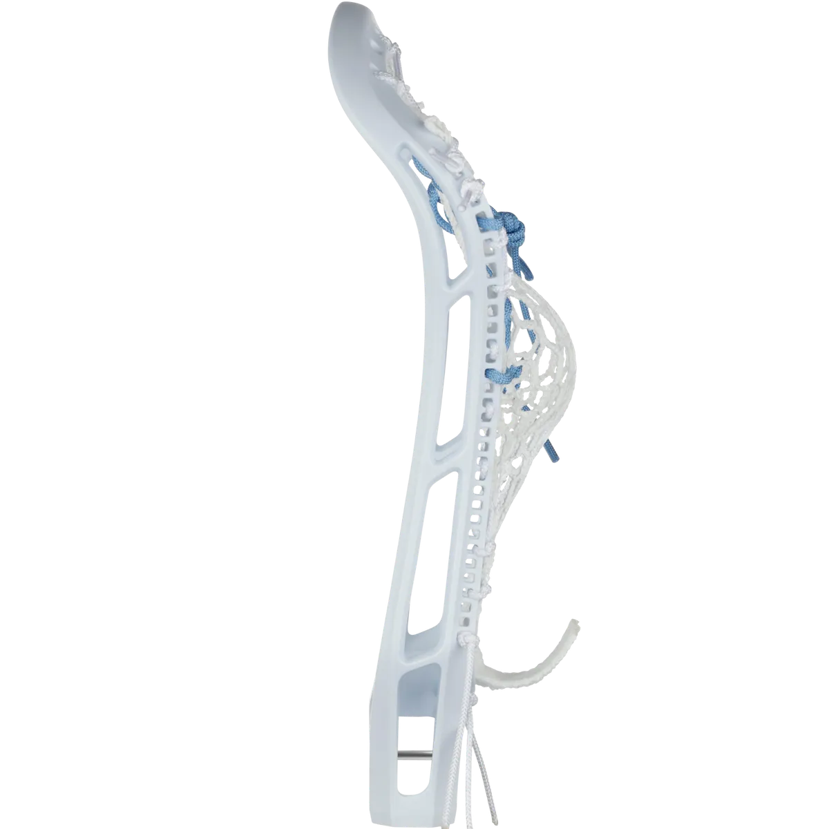 StringKing Women's Legend - Strung, Mid, Type 4, White / Carolina, Strung, Side