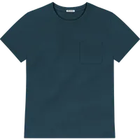 StringKing Men's Pima Jersey Pocket Tee - Relaxed Fit, Navy, Front
