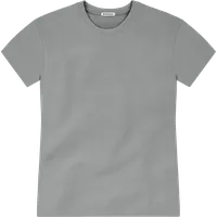 StringKing Men's StayWarm Tee - Sharp Fit, Gray, Front