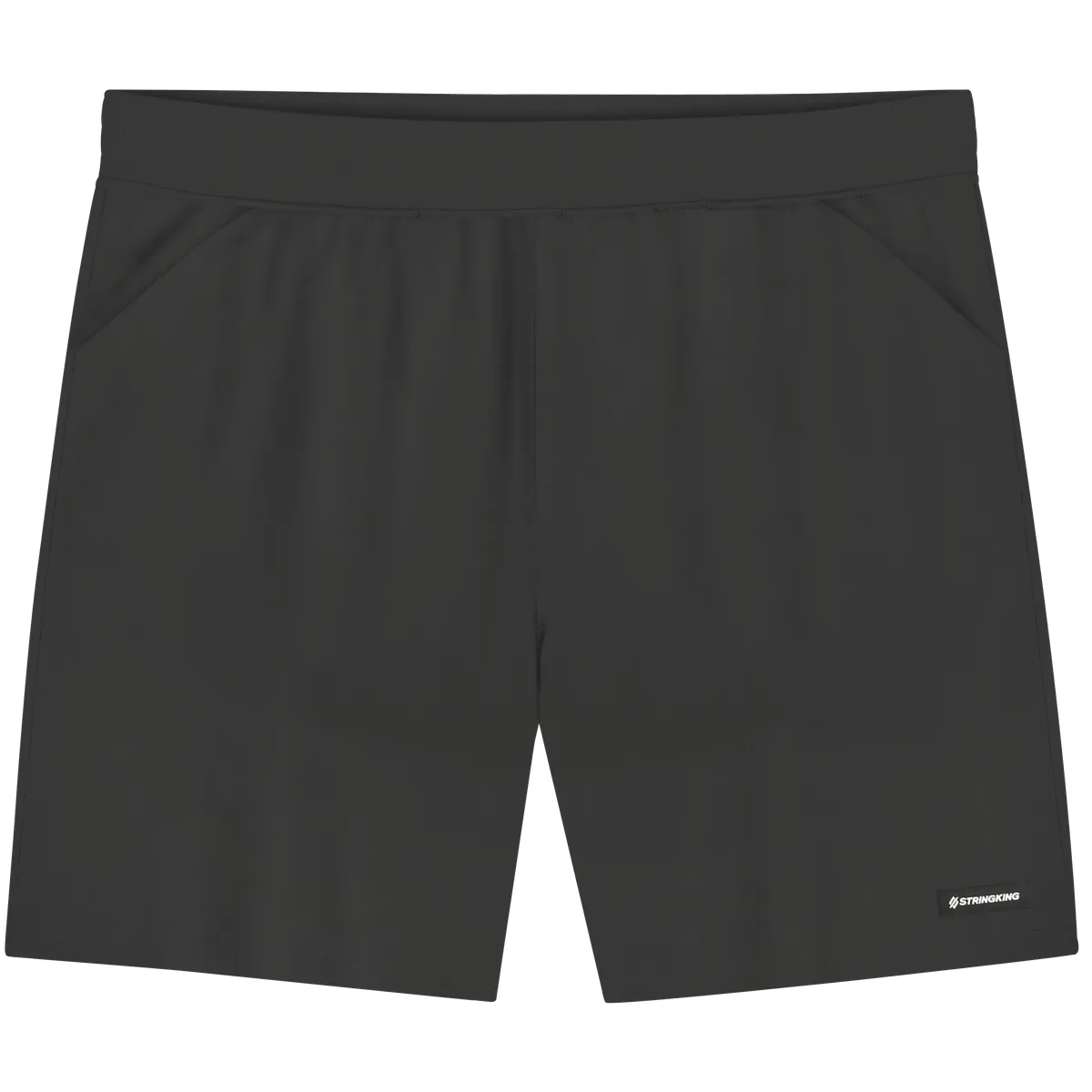 StringKing Men's StayWarm Shorts - Sharp Fit, Black, Front