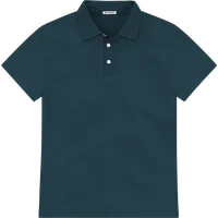 StringKing Men's Pima Jersey Signature Polo Multi - Relaxed Fit, Navy, Front