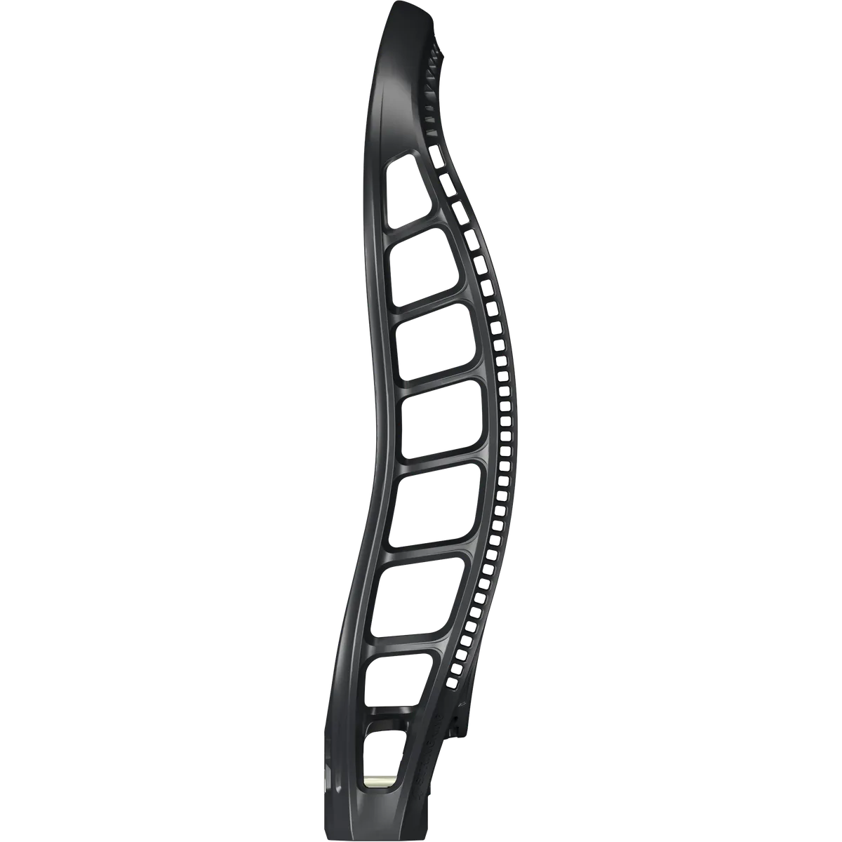 StringKing Mark 3D - Unstrung, Black, Strung, Side