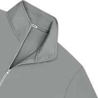StringKing Men's StayCool Quarter Zip - Sharp Fit, Gray, Detail