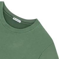 StringKing Men's Pima Cotton Sweatshirt KP - Relaxed Fit, Green, Detail