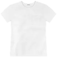 StringKing Men's Pima Jersey Pocket Tee - Sharp Fit, White, Front