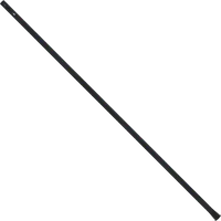 StringKing A Series Defense - 380 Grams, Black, Full Length, Angled, Left Side, With Butt End