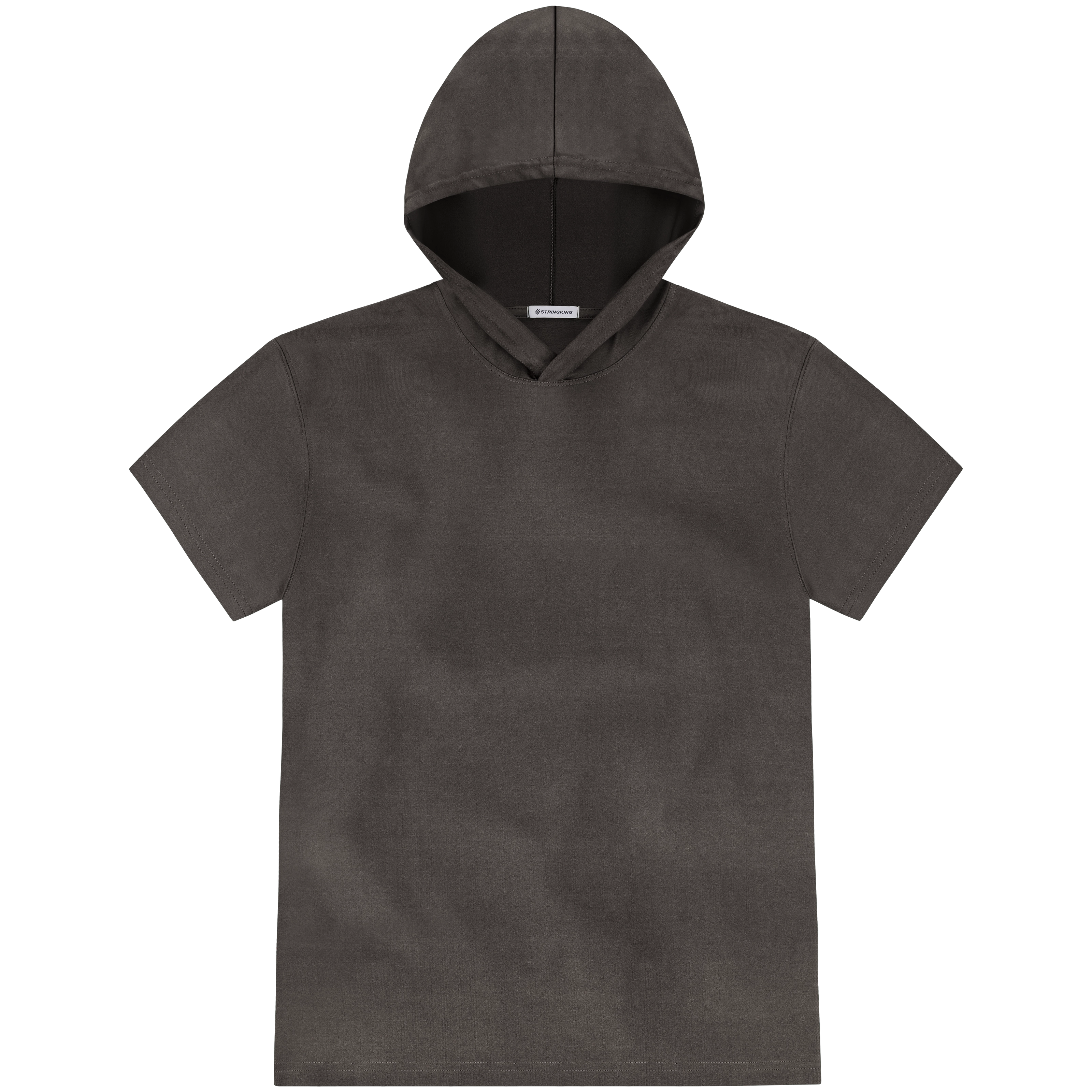 Tシャツ・カットソー ^LEATHERY^ Finger hole slim fit hoodie CHARCOAL LRTS4351CC FY1143ATL9F0QZ0_02?wid=2000&