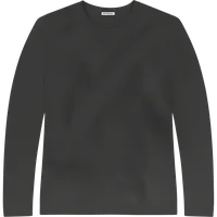 StringKing Men's StayWarm Long Sleeve T-Shirt - Compression Fit, Black, Front