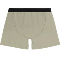 StringKing Men's Pima Cotton Boxer Briefs - Khaki Green, Back