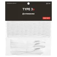 StringKing Type 3 - Type 3s, Mesh Kit, White, Packaged with Strings