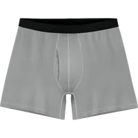 StringKing Men's StayCool Boxers - Sharp Fit, Gray, Front