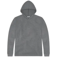StringKing Men's FlexStyle Lightweight Hoodie - Relaxed Fit, Heather Gray, Front