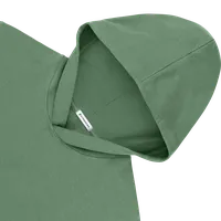 StringKing Men's Pima Cotton Hoodie - Sharp Fit, Green, Detail