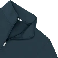 StringKing Men's FlexTech Quarter Zip - Sharp Fit, Navy, Detail