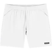 StringKing Men's Nylon Flex Shorts - Sharp Fit, White, Front