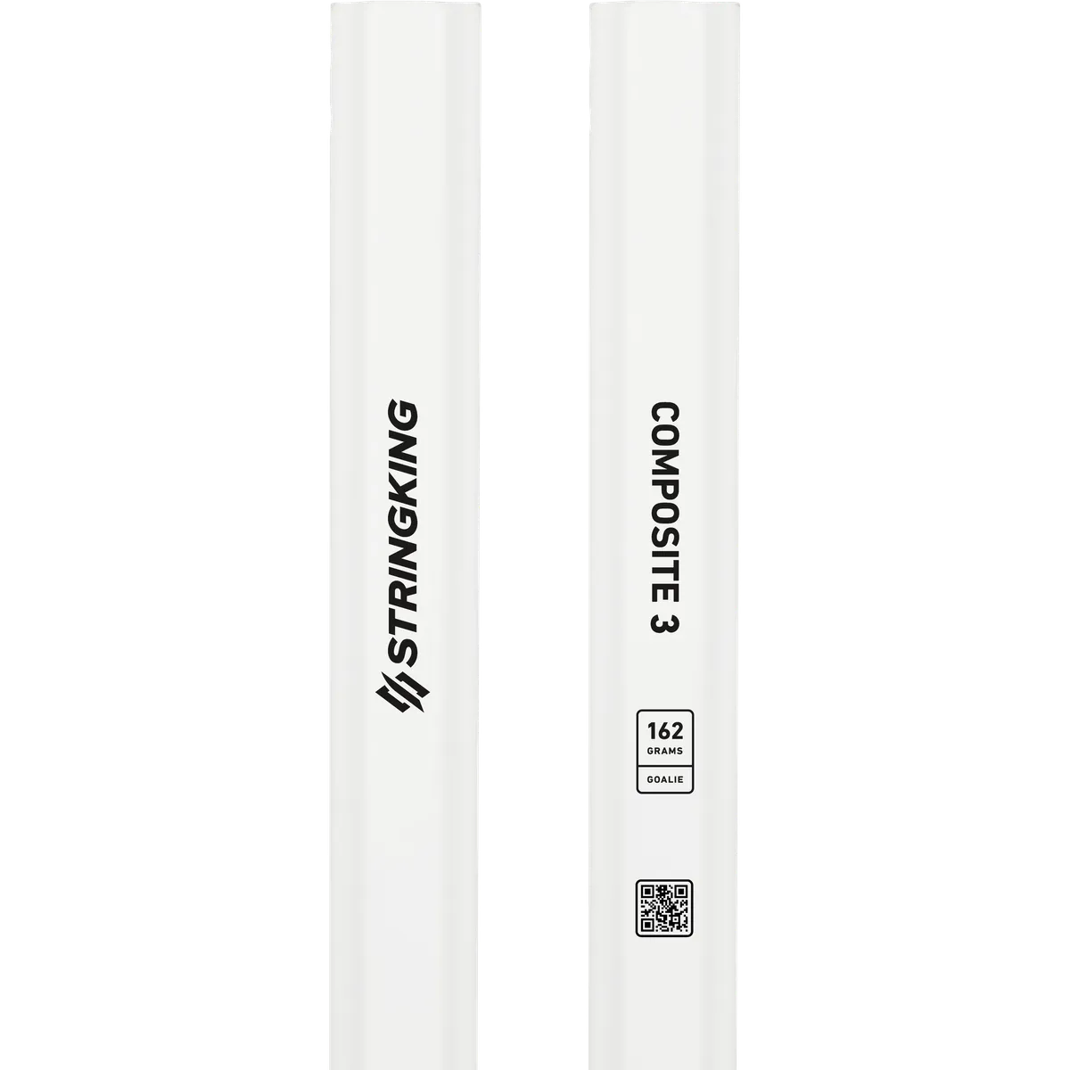 StringKing Composite 3 Goalie - 162 Grams, White, Top Section, Vertical, Right, Left