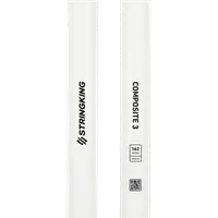 StringKing Composite 3 Goalie - 162 Grams, White, Top Section, Vertical, Right, Left