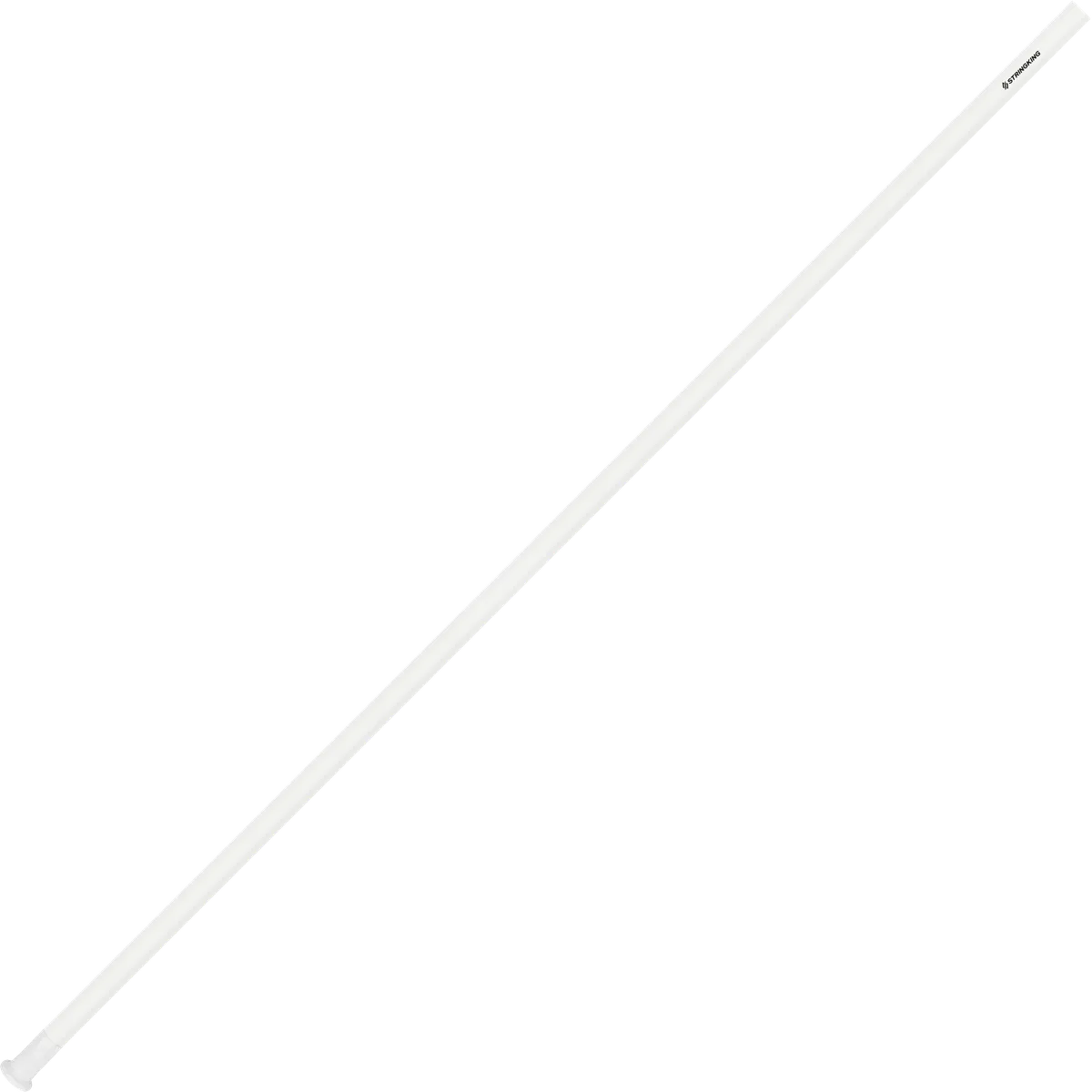 StringKing Composite 3 Defense - 380 Grams, White, Full Length, Angled, Right Side, With Butt End