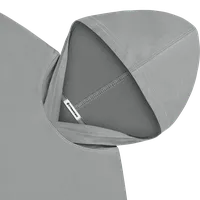 StringKing Men's StayCool Hoodie - Relaxed Fit, Gray, Detail