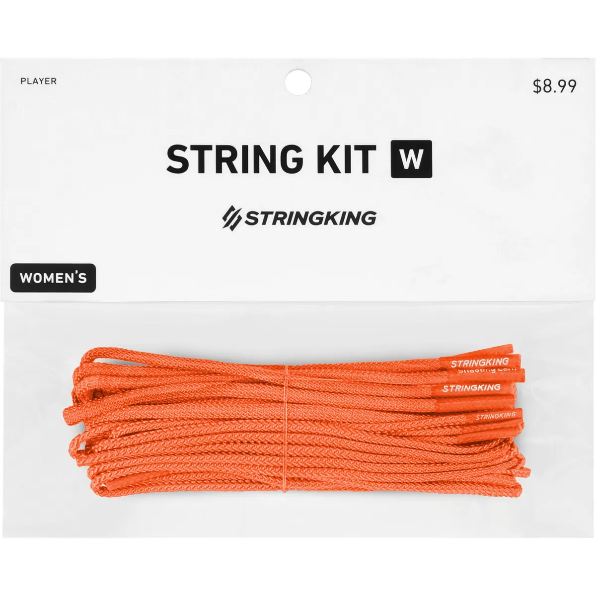 StringKing Women's String Kit - String Kit, Orange, Packaged, Front