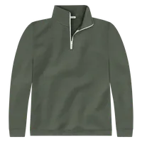 StringKing Men's FlexStyle Quarter Zip - Relaxed Fit, Thyme, Front