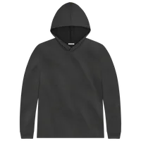 StringKing Men's FlexTech Lightweight Hoodie - Relaxed Fit, Black, Front