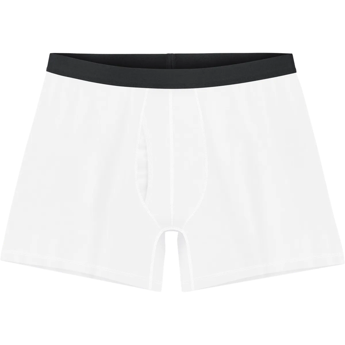 StringKing Men's StayCool Boxers - Relaxed Fit, White, Front